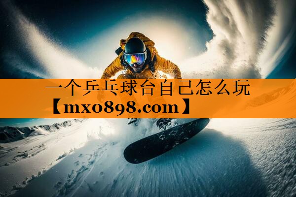 一个乒乓球台自己怎么玩