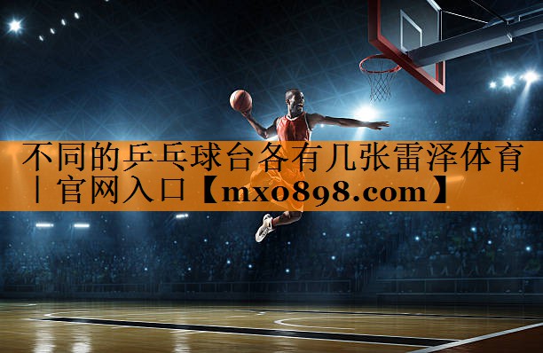 不同的乒乓球台各有几张雷泽体育｜官网入口