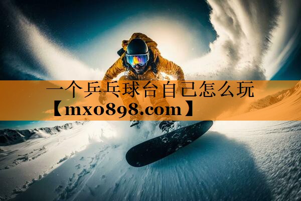 一个乒乓球台自己怎么玩